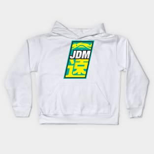 JDM Japanese Automotive Sticker / T-shirt Leaf Colourway Kids Hoodie